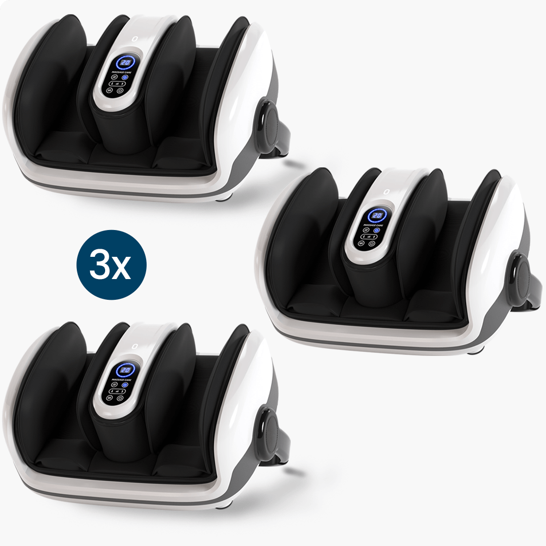 3x Fodmassager