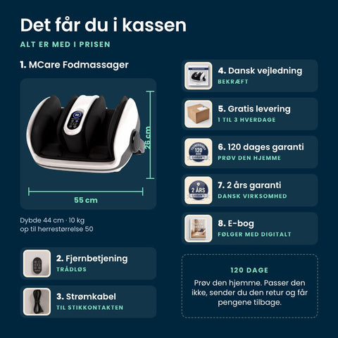 MCare Fodmassager billede 11